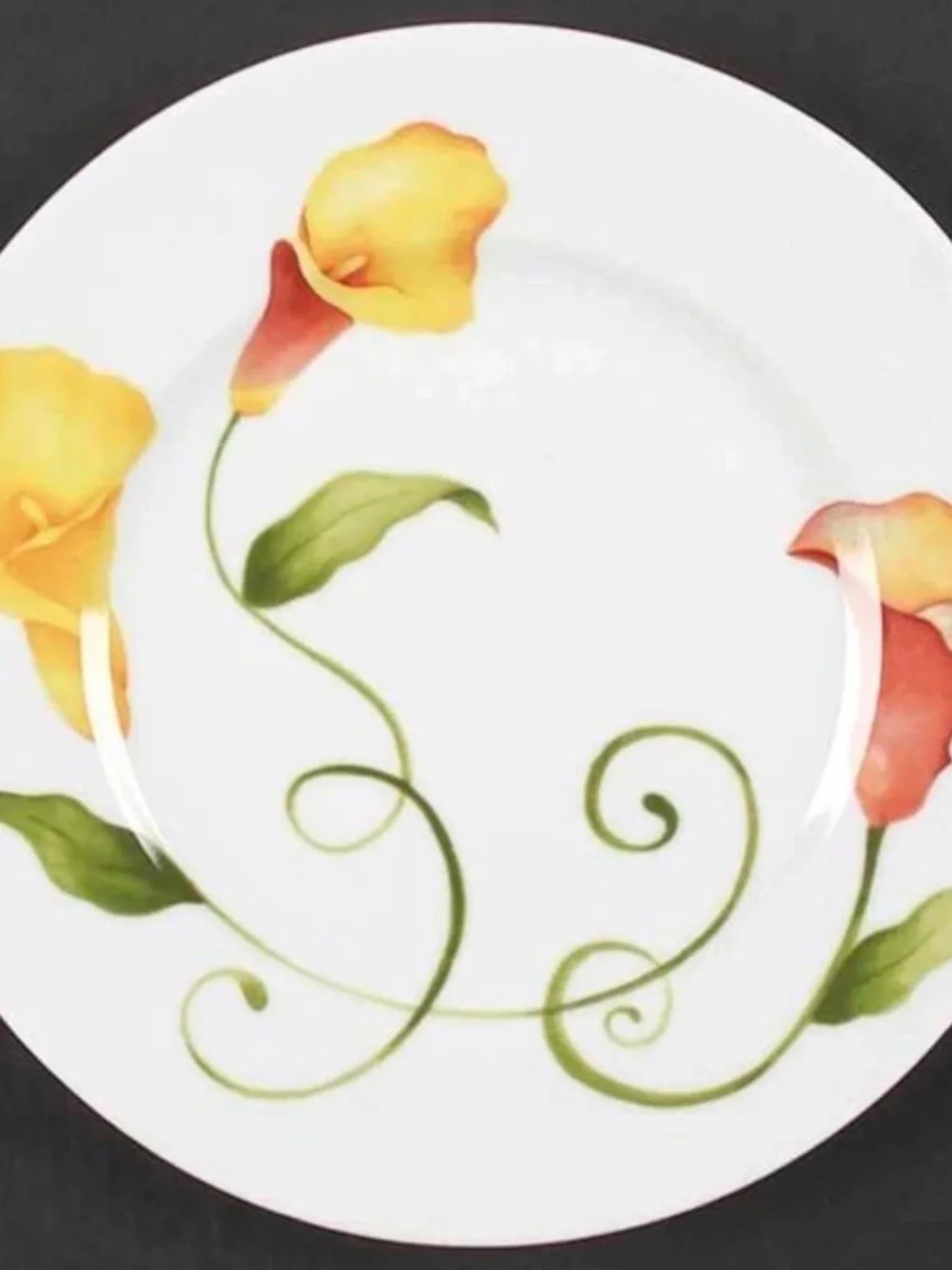 Westbury Court “Lyrical Bloom” Gorgeous Matching Flower Plates